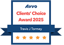 Avvo Clients’ Choice Award 2025